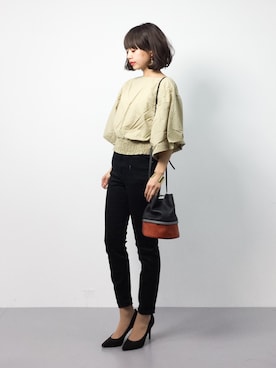 erikoさん（レディース・152cm）の春コーディネート