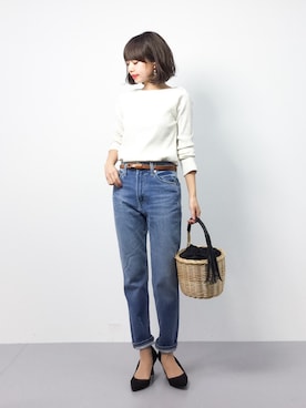 erikoさん（レディース・152cm）の春コーディネート