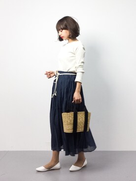 erikoさん（レディース・152cm）の春コーディネート