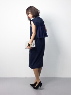 「Miminy Piminy（ミミニー ピミニー）のアイテム（パンプス）」を使った、erikoさん（レディース・152cm）の春コーディネート