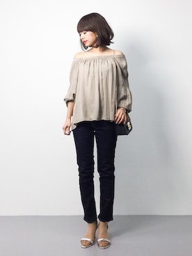 erikoさん（レディース・152cm）の春コーディネート