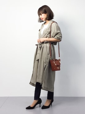 erikoさん（レディース・152cm）の春コーディネート