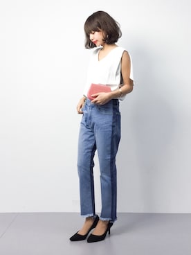 erikoさん（レディース・152cm）の春コーディネート