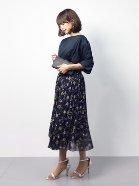 erikoさん（レディース・152cm）の春コーディネート