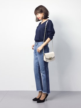 erikoさん（レディース・152cm）の春コーディネート