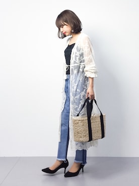 erikoさん（レディース・152cm）の春コーディネート