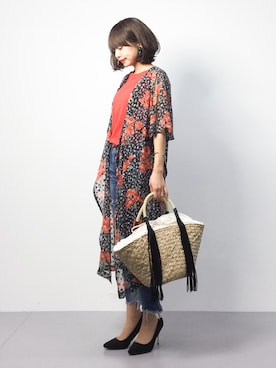 erikoさん（レディース・152cm）の春コーディネート