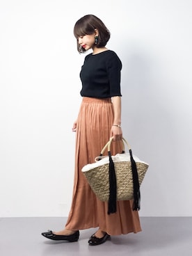 erikoさん（レディース・152cm）の春コーディネート