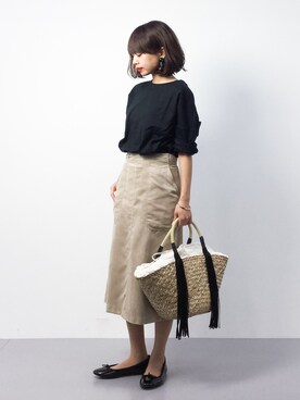 erikoさん（レディース・152cm）の春コーディネート