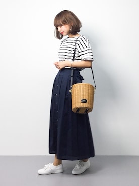 erikoさん（レディース・152cm）の春コーディネート