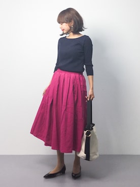 erikoさん（レディース・152cm）の春コーディネート