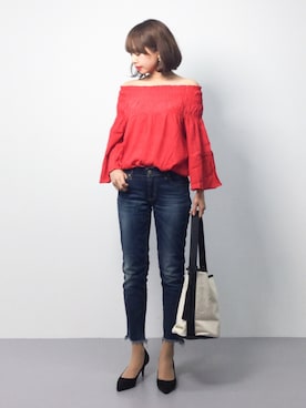 erikoさん（レディース・152cm）の春コーディネート