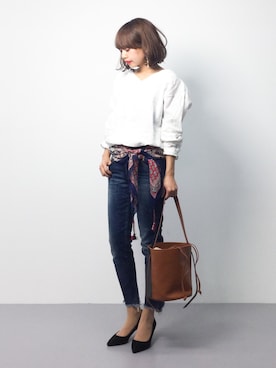 erikoさん（レディース・152cm）の春コーディネート