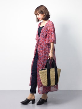 erikoさん（レディース・152cm）の春コーディネート