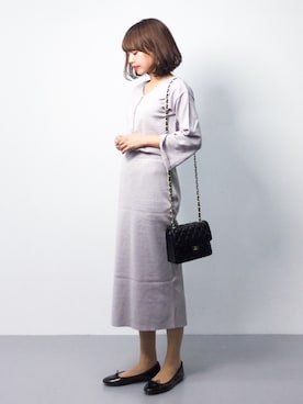 「blanchic（ブランシック）のアイテム」を使った、erikoさん（レディース・152cm）の春コーディネート