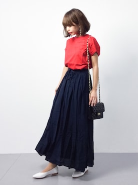 erikoさん（レディース・152cm）の春コーディネート