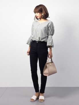 erikoさん（レディース・152cm）の春コーディネート