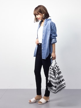 erikoさん（レディース・152cm）の春コーディネート