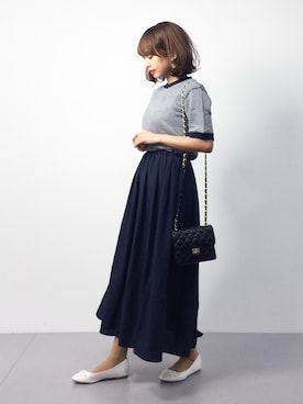 erikoさん（レディース・152cm）の春コーディネート