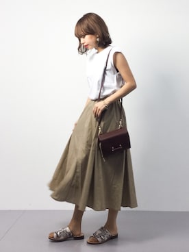 erikoさん（レディース・152cm）の春コーディネート