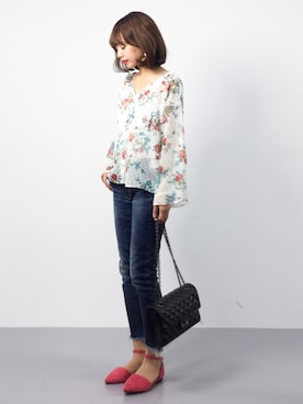 erikoさん（レディース・152cm）の春コーディネート