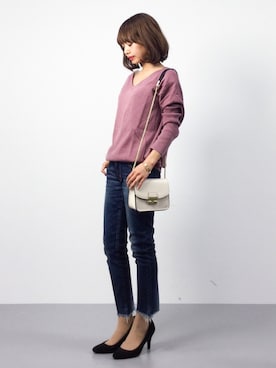 erikoさん（レディース・152cm）の春コーディネート