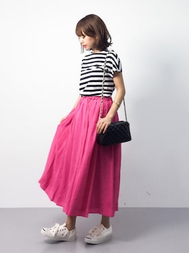 erikoさん（レディース・152cm）の春コーディネート