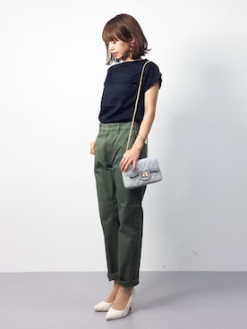 erikoさん（レディース・152cm）の春コーディネート