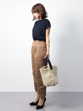 erikoさん（レディース・152cm）の春コーディネート