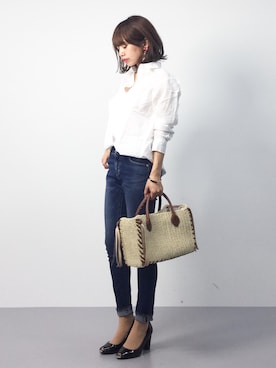 erikoさん（レディース・152cm）の春コーディネート