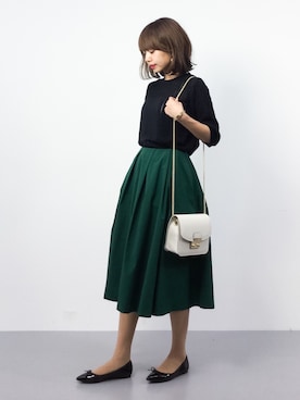 erikoさん（レディース・152cm）の春コーディネート