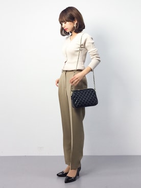 erikoさん（レディース・152cm）の春コーディネート