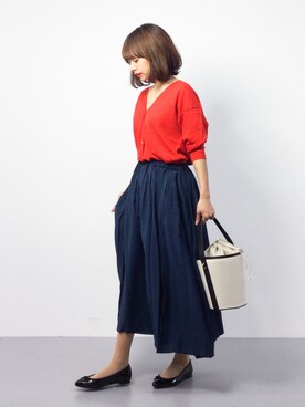 erikoさん（レディース・152cm）の春コーディネート