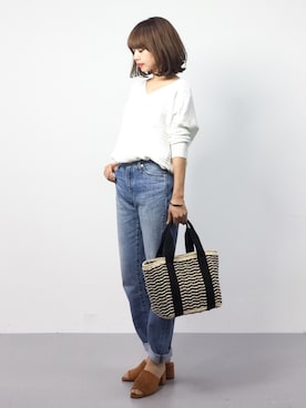 erikoさん（レディース・152cm）の春コーディネート