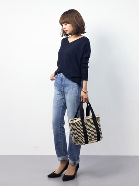 erikoさん（レディース・152cm）の春コーディネート