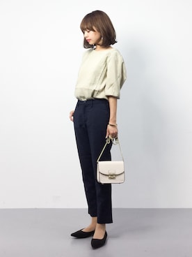 erikoさん（レディース・152cm）の春コーディネート