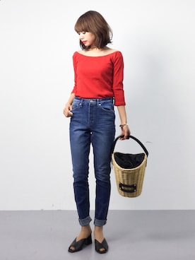 erikoさん（レディース・152cm）の春コーディネート