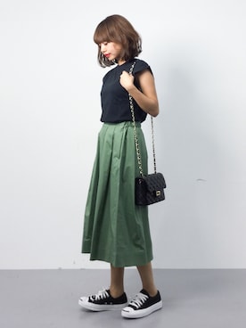 erikoさん（レディース・152cm）の春コーディネート