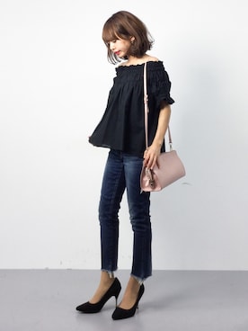 erikoさん（レディース・152cm）の春コーディネート