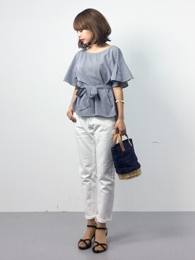 erikoさん（レディース・152cm）の春コーディネート