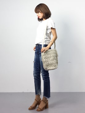 erikoさん（レディース・152cm）の春コーディネート