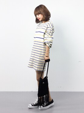 erikoさん（レディース・152cm）の春コーディネート