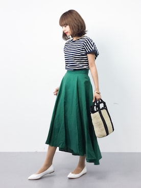 erikoさん（レディース・152cm）の春コーディネート