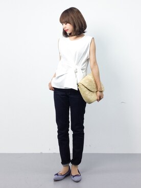 erikoさん（レディース・152cm）の春コーディネート