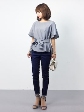 erikoさん（レディース・152cm）の春コーディネート