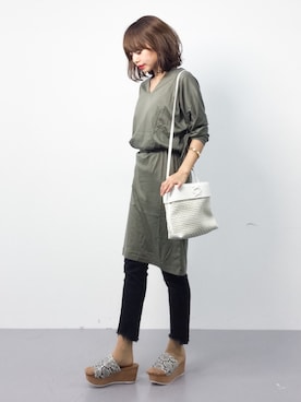 erikoさん（レディース・152cm）の夏コーディネート