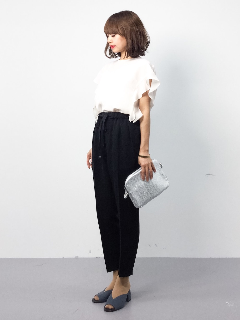 Spick & Span（スピックアンドスパン）の「ソデフレアブラウス