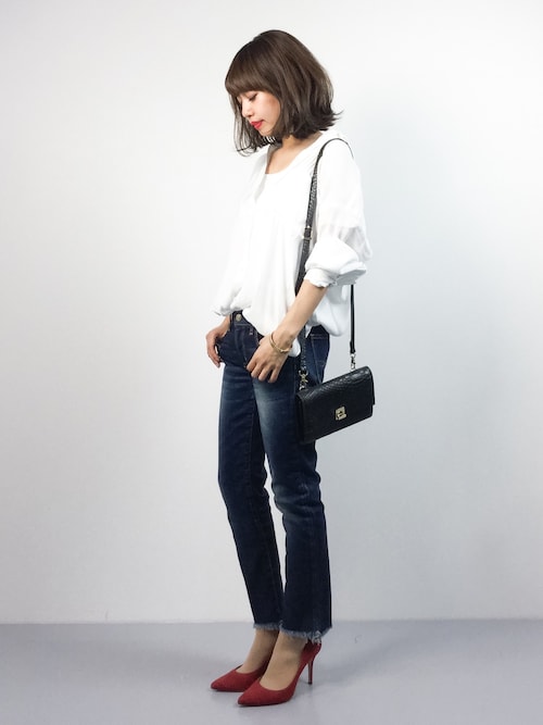 Eriko Zozotown Azul Encantoのシャツ ブラウスを使ったコーディネート Wear