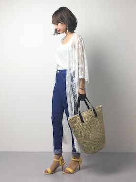 erikoさん（レディース・152cm）の夏コーディネート