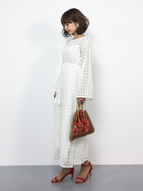 Eriko Zozotown Ungridのワンピースを使ったコーディネート Wear